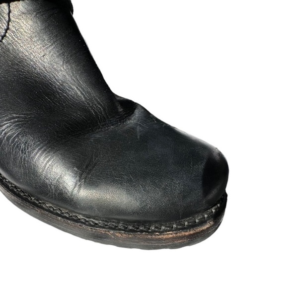 Frye Black Veronica Back Zip Boot Size 7.5 - Picture 15 of 16